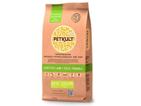 Petkult mini Junior lamb & rice 12 kg