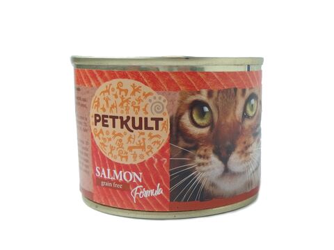 Petkult adult cat 185 g losos grain free 