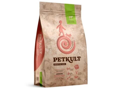 Petkult dog medium Junior lamb & rice 3 kg