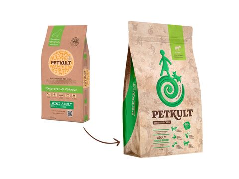 Petkult dog small adult  lamb & rice 3 kg 