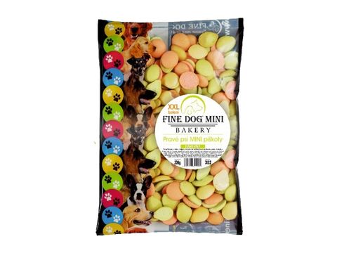 FINE DOG piškoty mini 200 g barevné  