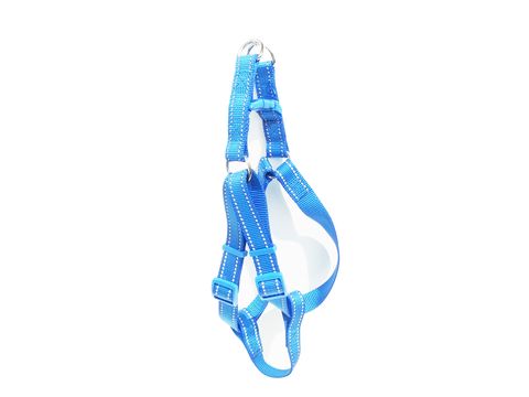 Tatrapet Benny postroj Basic nylon 20 mm x 40 - 60 cm reflexní modrý