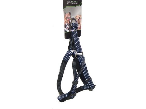 Tatrapet Pet Expert postroj Basic nylon 15 mm x 30 - 50 cm reflexní černý
