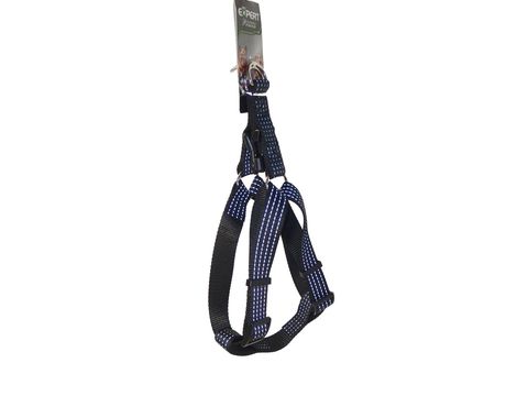 Tatrapet Pet Expert postroj Basic nylon 25 mm x 50 - 75 cm reflexní černý