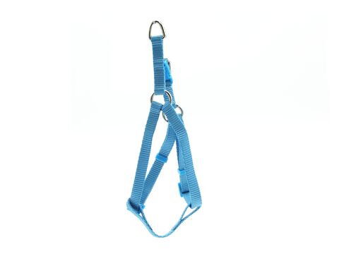 Nayeco postroj Basic Azul nylon reflexní  modrý 15 mm x 35 - 60 cm