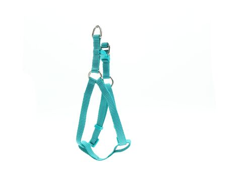 Nayeco postroj Basic Aguamarina  nylon zelený 10 mm x 15 - 25 cm