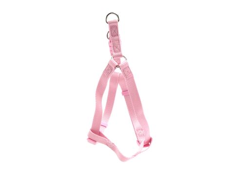 Nayeco postroj Basic Rosa nylon růžový 10 mm x 15 - 25 cm