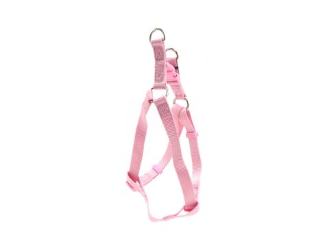 Nayeco postroj Basic Rosa nylon růžový 10 mm x 15 - 25 cm