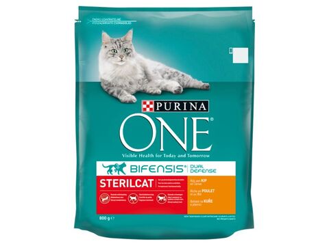 Purina ONE Sterilcat adult cat 800 g kuře a pšenice 