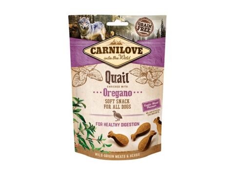Carnilove Dog Semi Moist Snack Quail & Oregano 200g  16.643