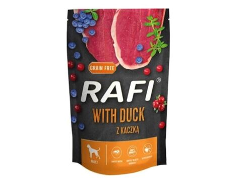 RAFI kapsa pro psy s kachním masem 500 g