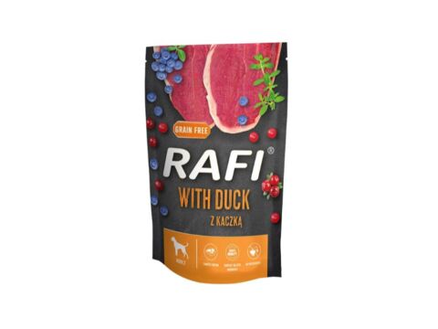 RAFI kapsa pro psy s kachním masem 500 g