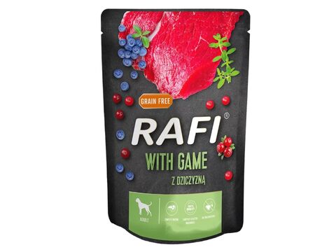 RAFI kapsa pro psy se zvěřinou 500 g