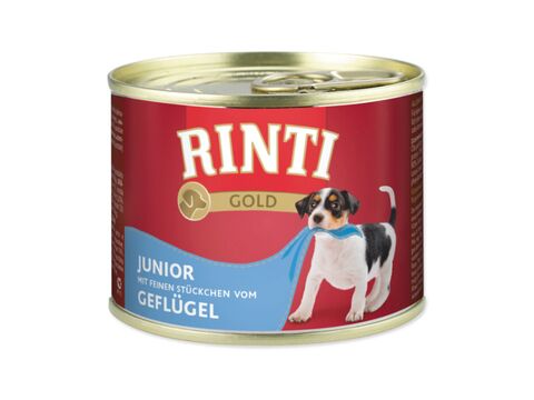 Finnern Rinti Gold Junior drůbeží 185 g