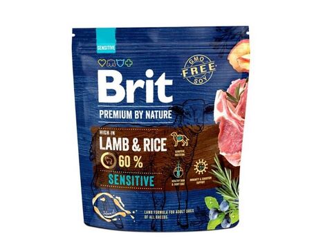 Brit Premium by Nature Adult Sensitive Lamb 1 kg  13.609
