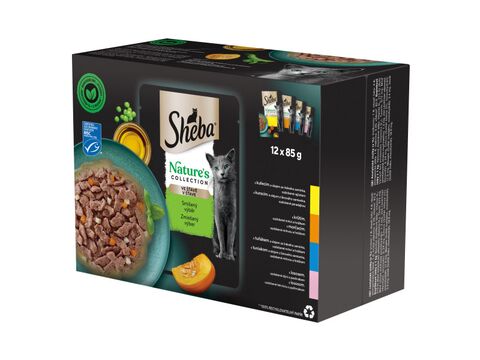 Sheba Nature Mix výběr 12 x 85 g