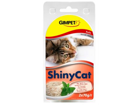 Gimpet shinyCat kuře 2 x 70 g v želé  