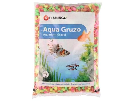 Flamingo neonový akvarijní písek 1 kg mix