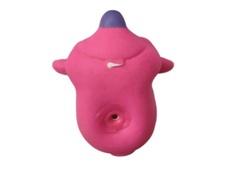 Tatrapet hračka pro psa myška 8 cm pískací latex růžová