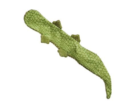 Tatrapet hračka pro psa ještěrka 50 cm pískací plyšová zelená
