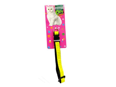 Tatrapet obojek pro kočky 12 mm x 29 cm, zářivě žlutý