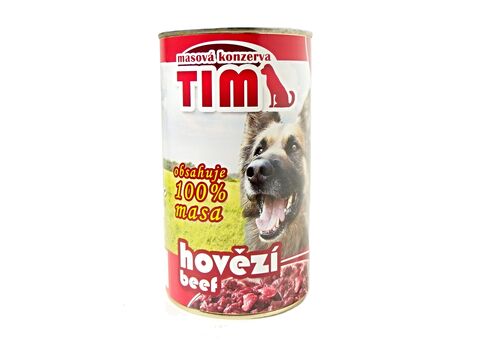 Tim dog 100 % hovězí 1200 g  3.147