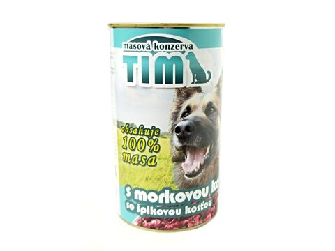 Tim dog 100 % s morkovou kostí 1200 g  3.148