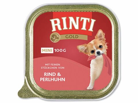 Rinti Gold hovězí & perlička 100 g paštika