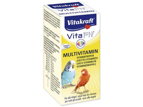 Vitakraft Vita Fit multivitamin kapky 10 ml pro ptáky
