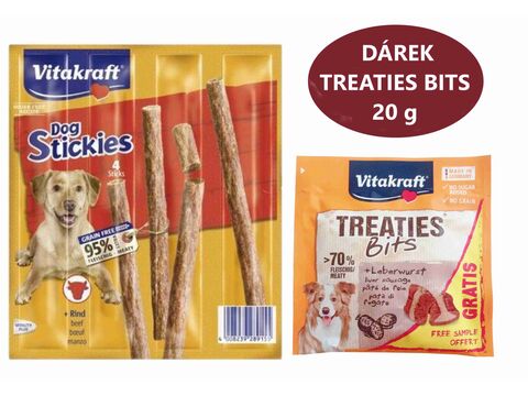 Vitakraft Dog Stickies 4 x 11 g hovězí