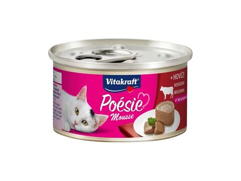 Vitakraft Poésie Mousse hovězí 85 g konzerva 