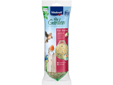 Vitakraft Vita Garden lojová koule s ovocem /jablko a hrozny/ 4 x 90 g, 360 g exp. 11/2024