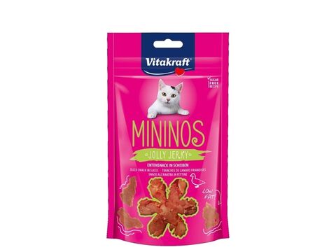 Vitakraft Mininos Jolly jerky 40 g, s kachním masem 