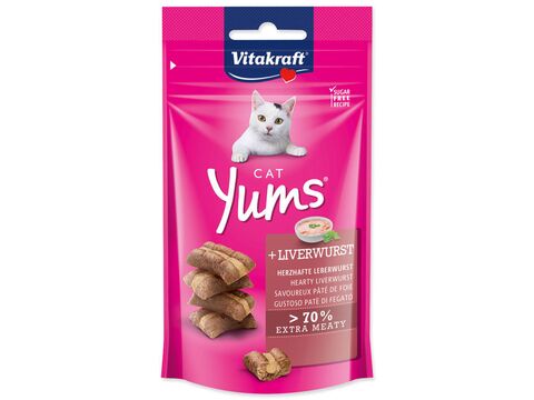 Vitakraft Cat Yums játrovka 40 g + dárek Vitakraft Poésie délice kuře 85 g