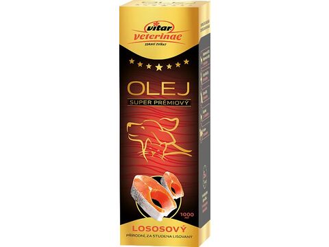 Vitar Veterinae Lososový olej 200 ml 