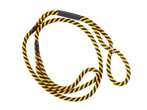 Předváděcí vodítko spirála průměr 8 mm/150 cm černo-žluté