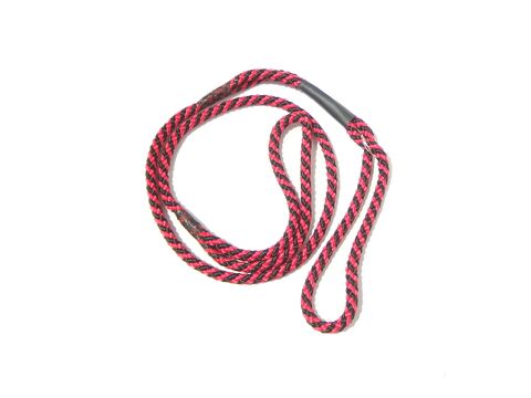 Předváděcí vodítko spirála průměr 8 mm/150 cm  černo-červené