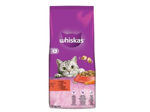 Whiskas adult hovězí 14 kg 