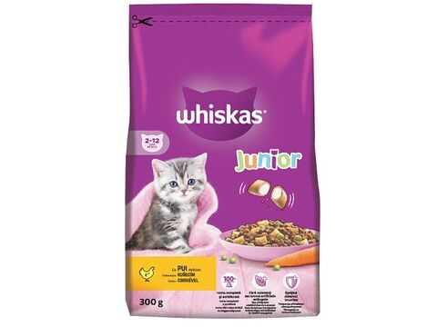 Whiskas junior kuřecí 300 g