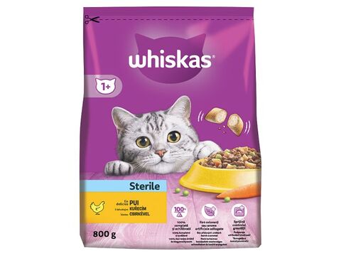 Whiskas Sterile 800 g kuřecí 