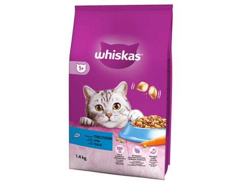 Whiskas adult tuňák 1400 g 