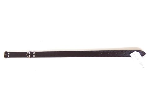 Sedlářství Doležel Obojek na psa kožený střední 3 50cm/20mm hnědý