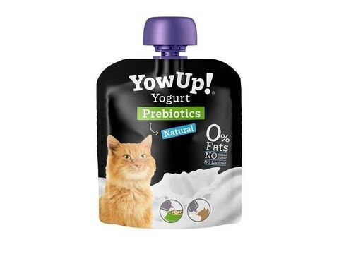 YOWUP! jogurtová kapsička Prebiotics pro kočky, 85 g