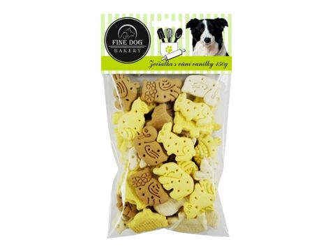 Fine Dog Bakery zvířátka vanilková mix 150 g