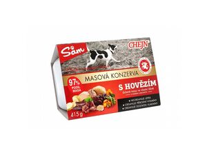 CHEJN - Sam 415 g vanička hovězí