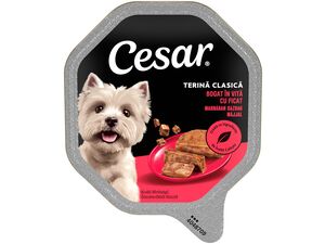 Cesar hovězí a játra vanička 150 g 