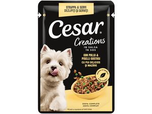 Cesar kuře se zeleninou kapsička 100 g ve šťávě 