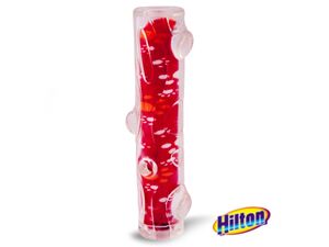 Hilton hračka pro psa dentální tyč pískací 16 cm červená