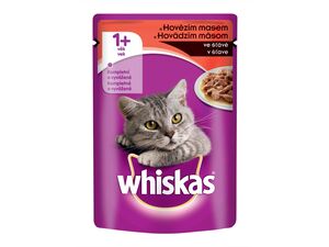 Whiskas adult hovězí ve šťávě 100 g