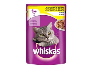 Whiskas adult kuře v želé 100 g kapsa